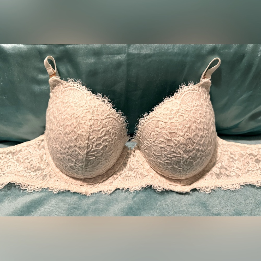Gently Used Aerie Real Power Plunge Lace Bra